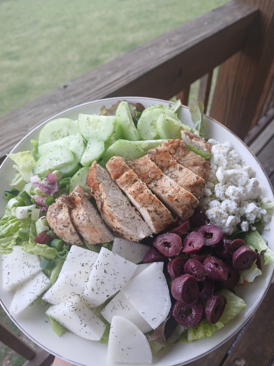 Mediterranean Chicken Salad