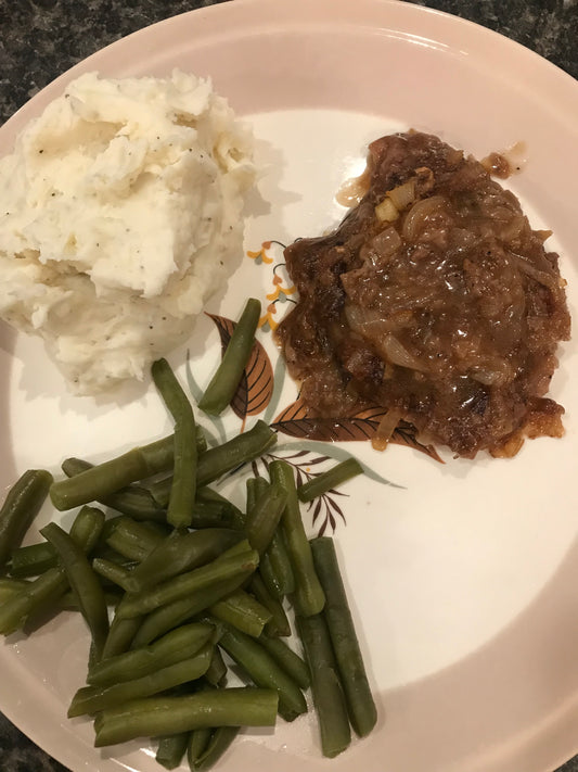 Baked Cube Steak